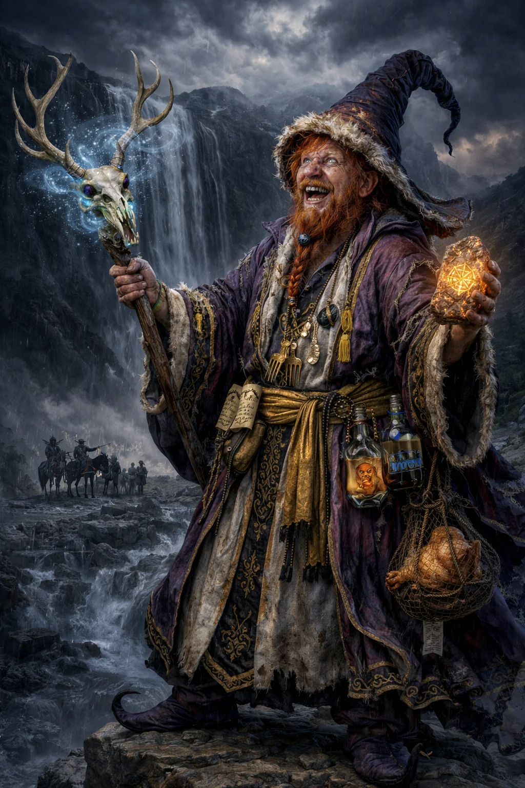 Ye daft fools! I be small, yet me work o' magic be great n fierce! picture 1 of 1