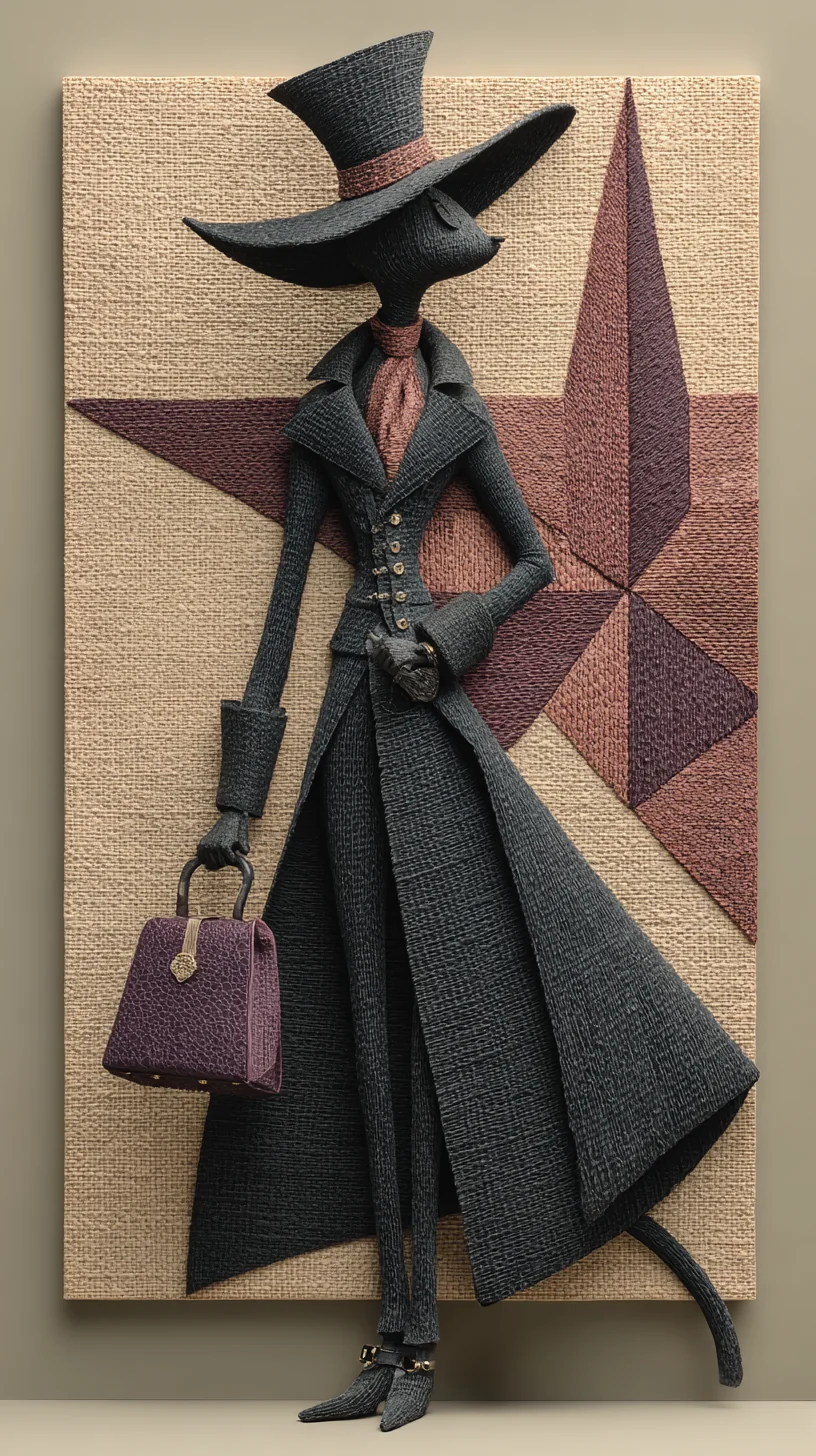 High Fashion Deco Cats picture 1 of 8