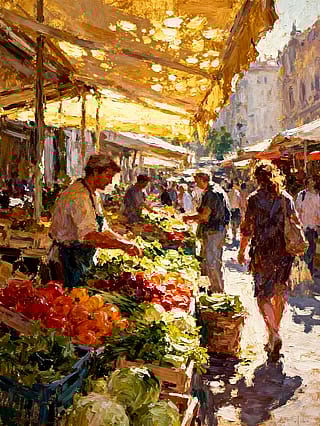 The Parisian Market'