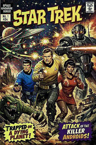 STAR TREK COMICS'