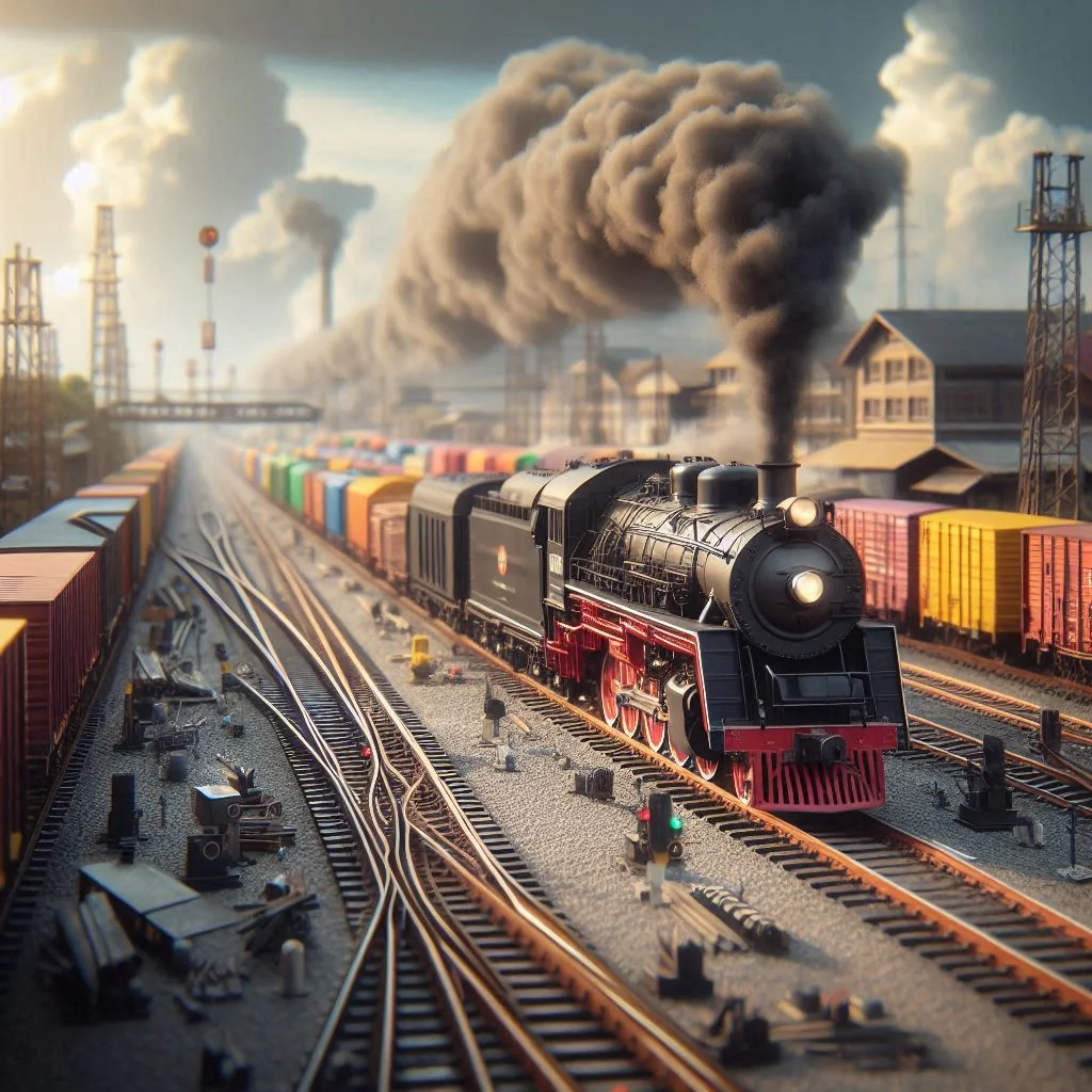 Exploring Railways Through AI Art picture 1 of 4