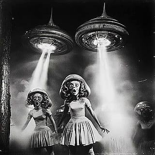 JUNIOR COLLEGE PLAY OF 'WAR OF THE WORLDS' GOES OFF THE RAILS'