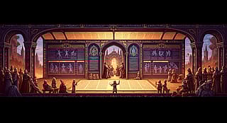 I asked my wizard (and visual effects expert) to paint the kingdom where he lives.'