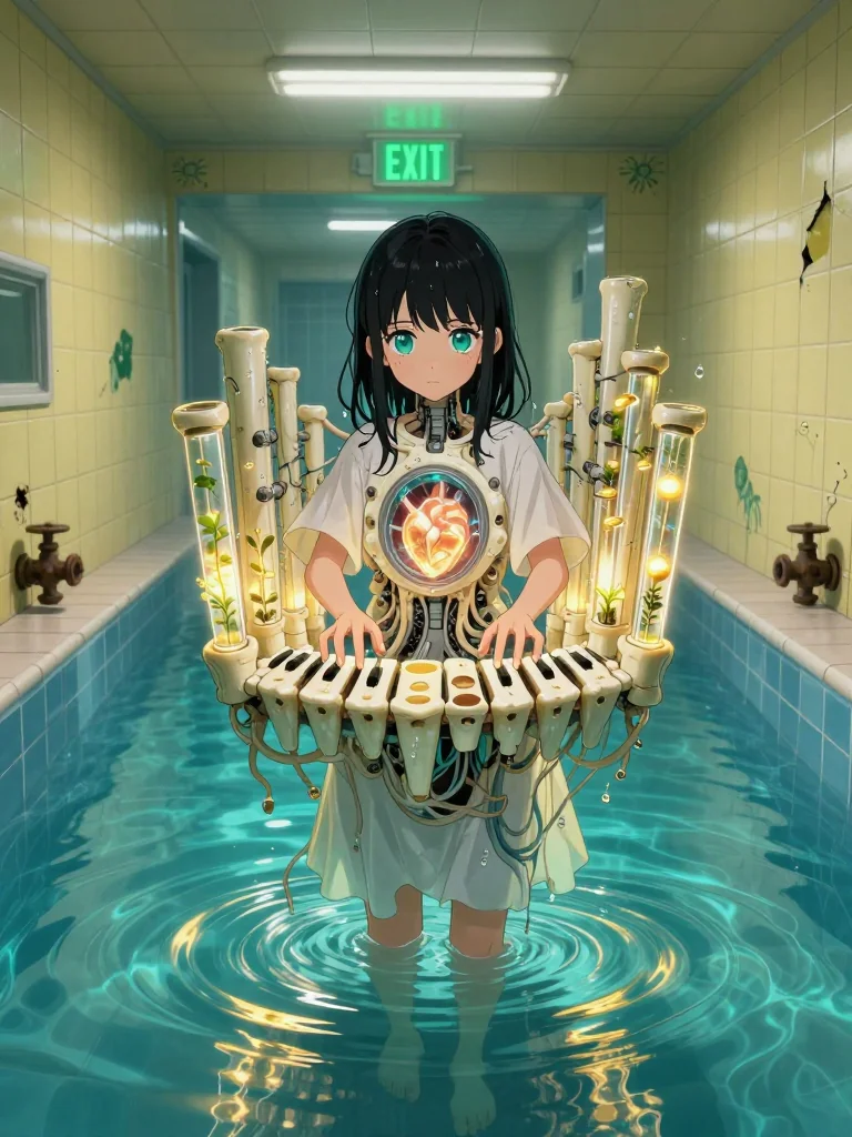 Silken shadows in liquid silence picture 1 of 1