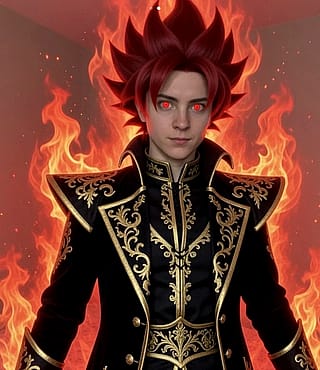 Me as a super saiyan god'