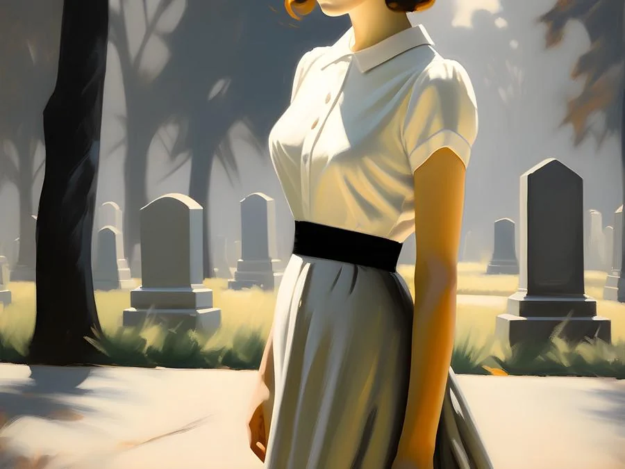 A Walk in the Cemetery, John Emmett, 2024 picture 1 of 1