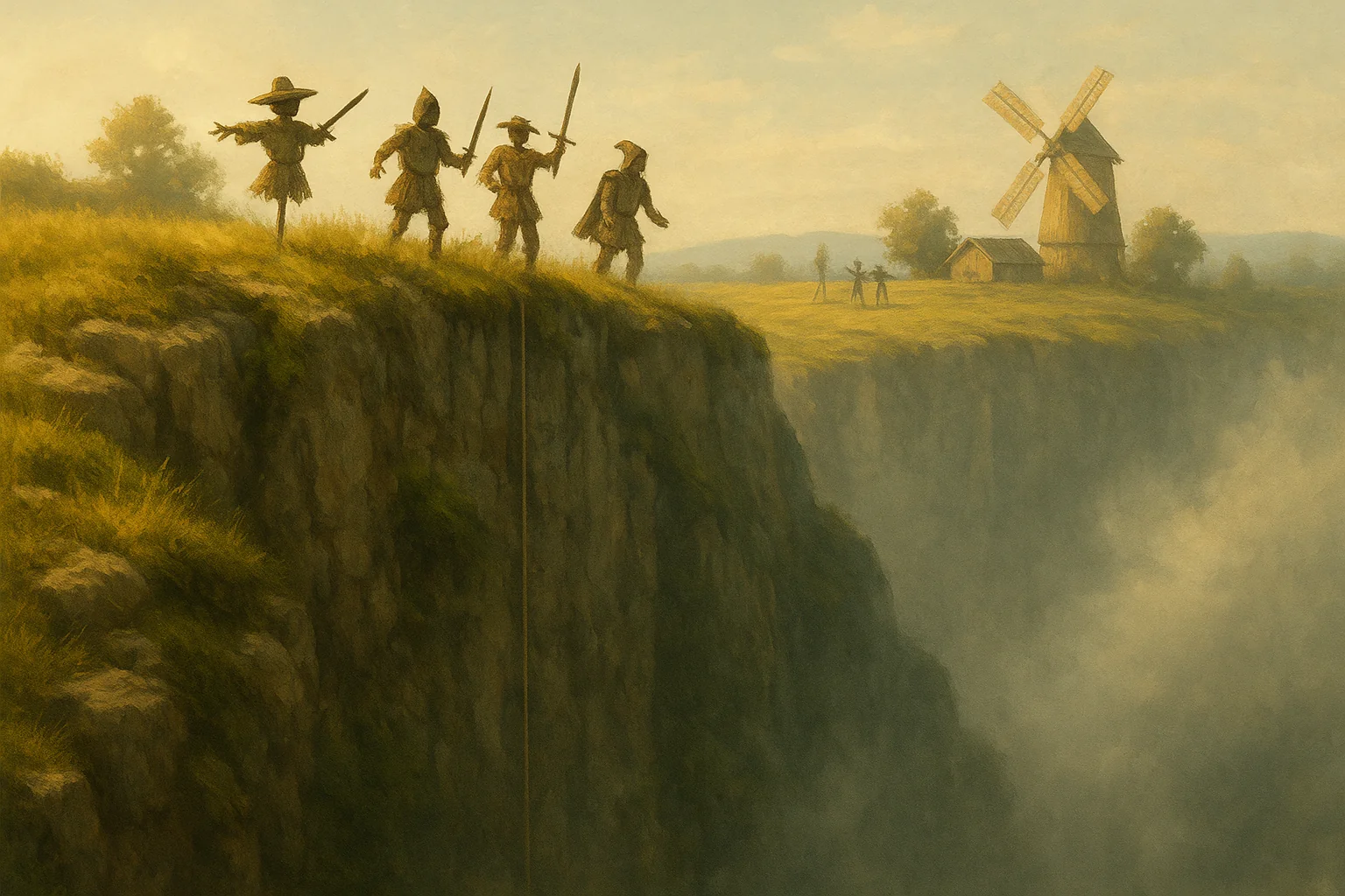 They left scarecrows behind picture 1 of 1