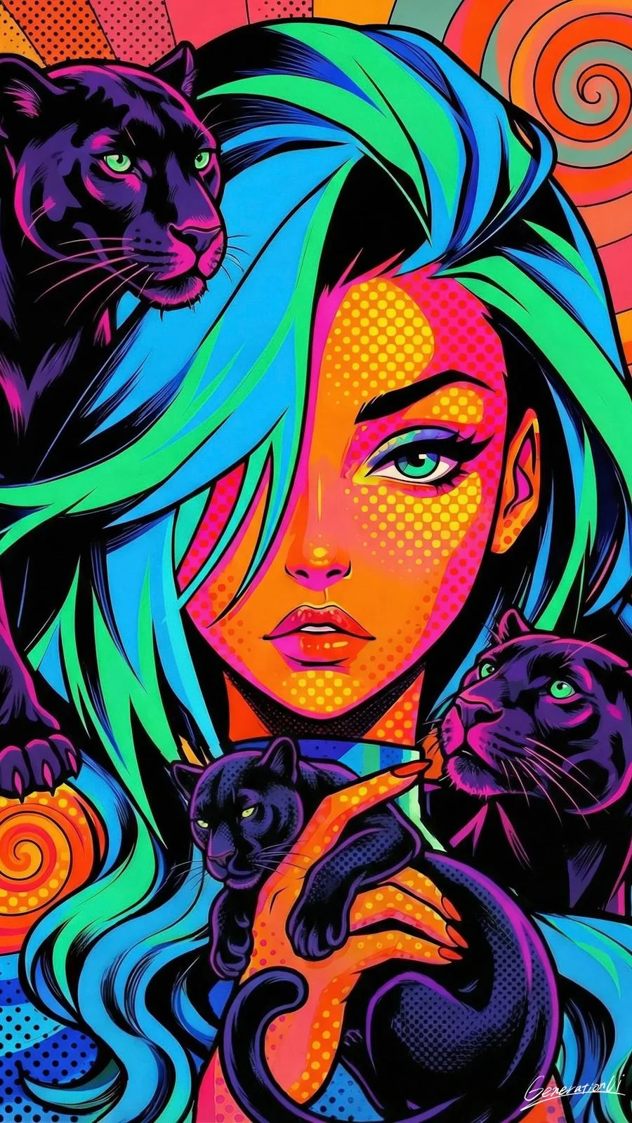 Charisma at Full Saturation / Phone Wallpaper Archives picture 1 of 1