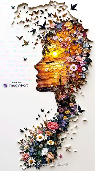 "Sunset Serenity" | ImagineArt 🌸'