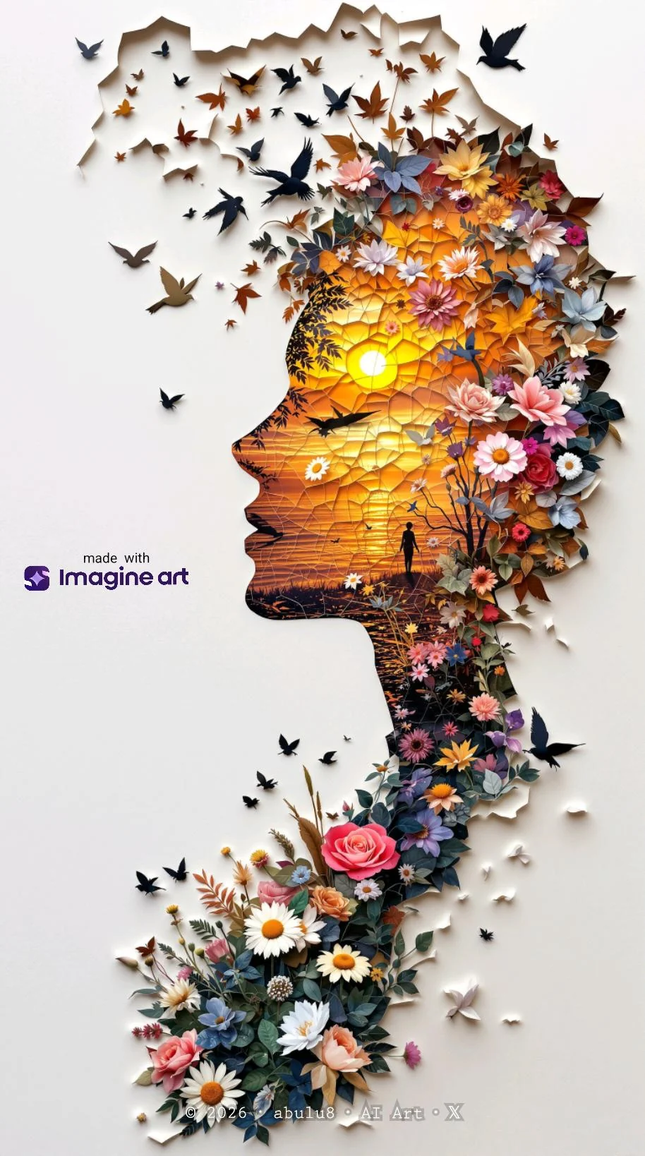 "Sunset Serenity" | ImagineArt 🌸 picture 1 of 1