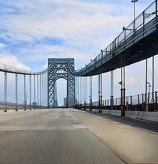 Some realistic art of a bridge'