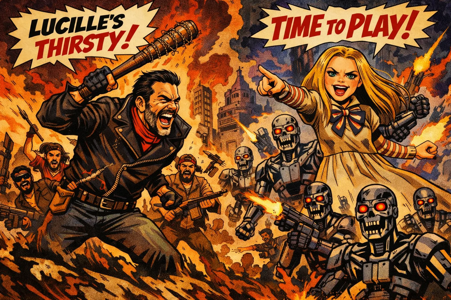 Negan Vs M3gan picture 1 of 1