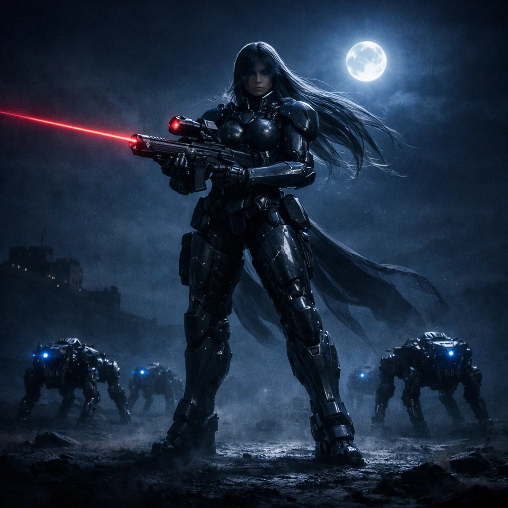 NADIA-AV “WARDEN” – Night Deterrence Mode（AI-generated） picture 1 of 1