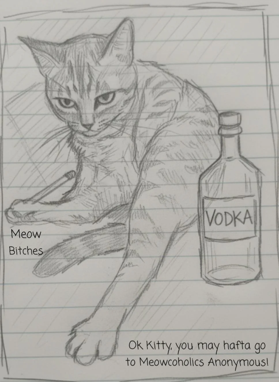 Base sketch before submitting to copilot for finishing touches! (Pharoah) picture 1 of 1