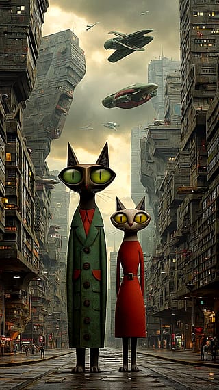 The Koshkas in their Dystopian World'