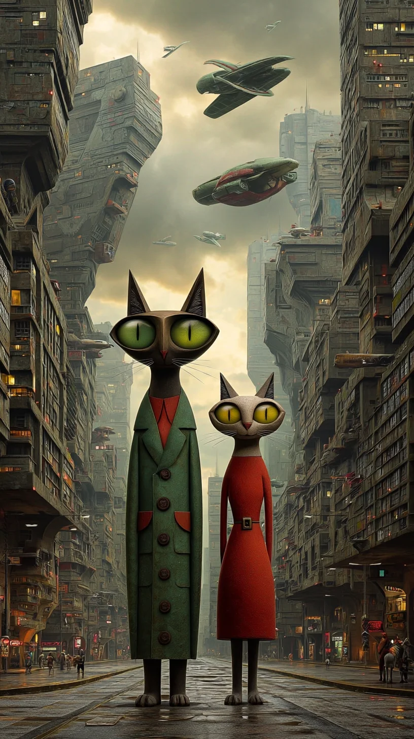 The Koshkas in their Dystopian World picture 1 of 5