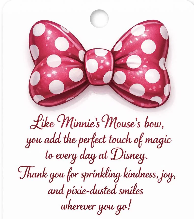Going to Disney at the end of this year - Asked AI to create a label for my thank you bags picture 1 of 1