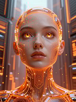 Yellow glimmer in the honeycomb void'