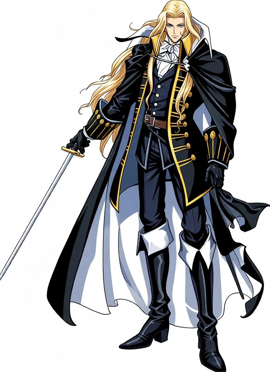 Castlevania. Alucard. Anime Enhanced. picture 1 of 1