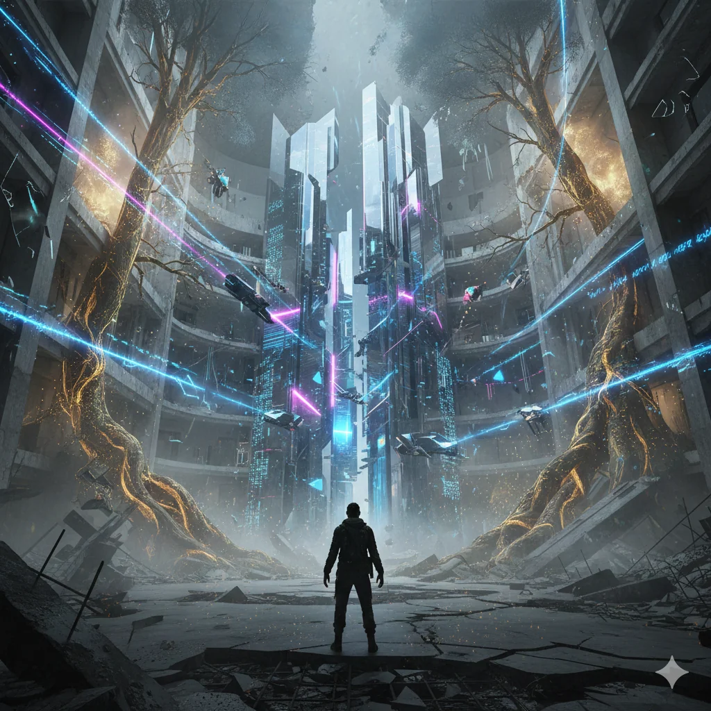 Colliding Realities in a Broken Space picture 1 of 1