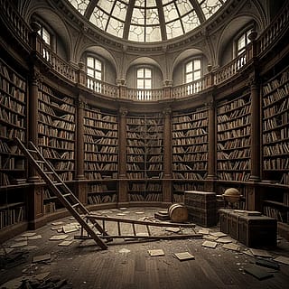 Abandoned Library'