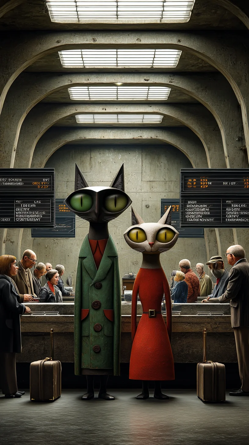 The Koshkas at the Airport picture 1 of 6