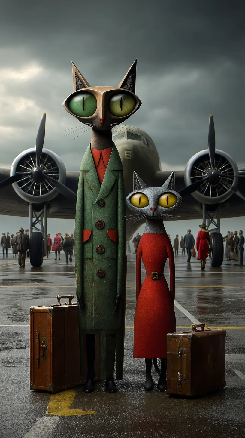 The Koshkas at the Airport picture 3 of 6