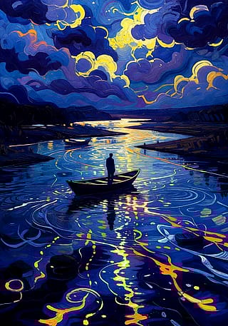 My Depiction of a Starry Night'