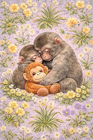 Punch found his family. ❤️‍🩹'