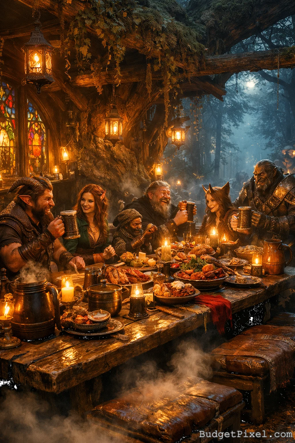 Feast in the fairy tale forest picture 1 of 1