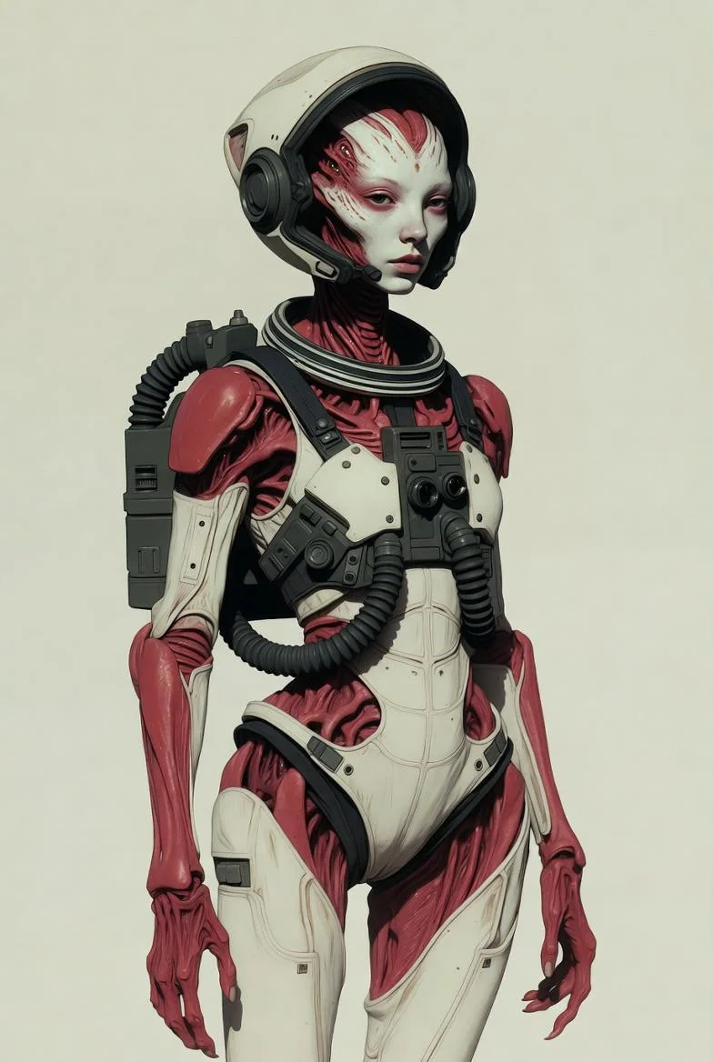 Alien moderator in Kampfer anime : Red Race picture 1 of 1