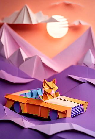 Origami convertible'