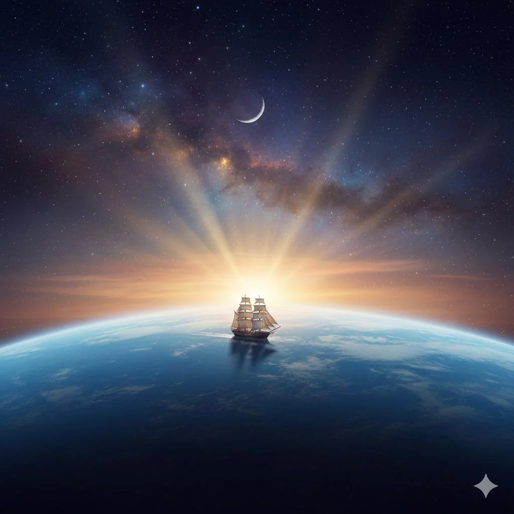 Off to explore the unknown: picture 1 of 1