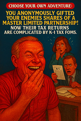 The ultimate revenge.'