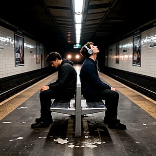 Same Train, Different Stops'