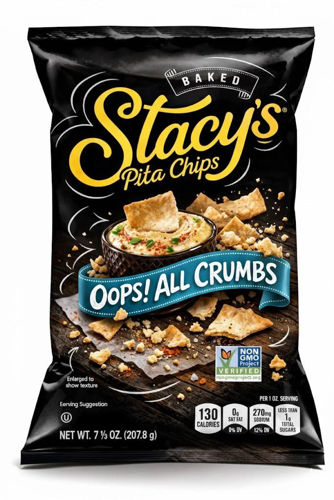 Alternative product marketing: Stacy’s Pita Chips OOPS! ALL CRUMBS picture 1 of 1