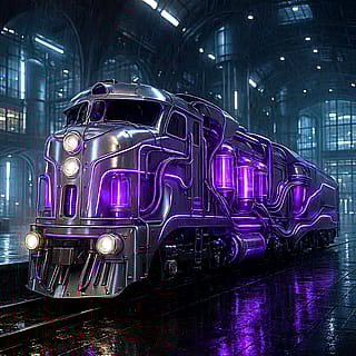 Interdimensional Cyberpunk Locomotive'