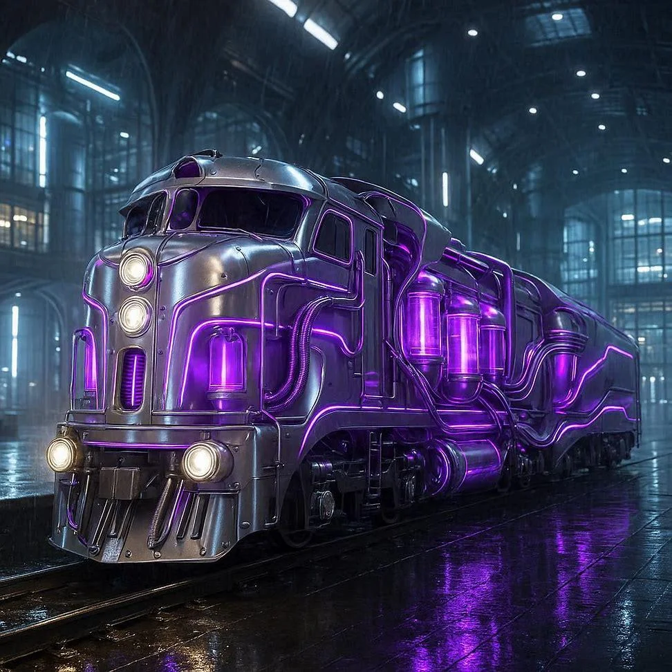 Interdimensional Cyberpunk Locomotive picture 1 of 1