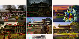 Same house in six different universes'