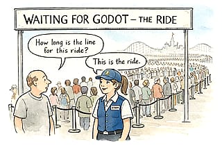 Waiting for Godot - The Ride.'