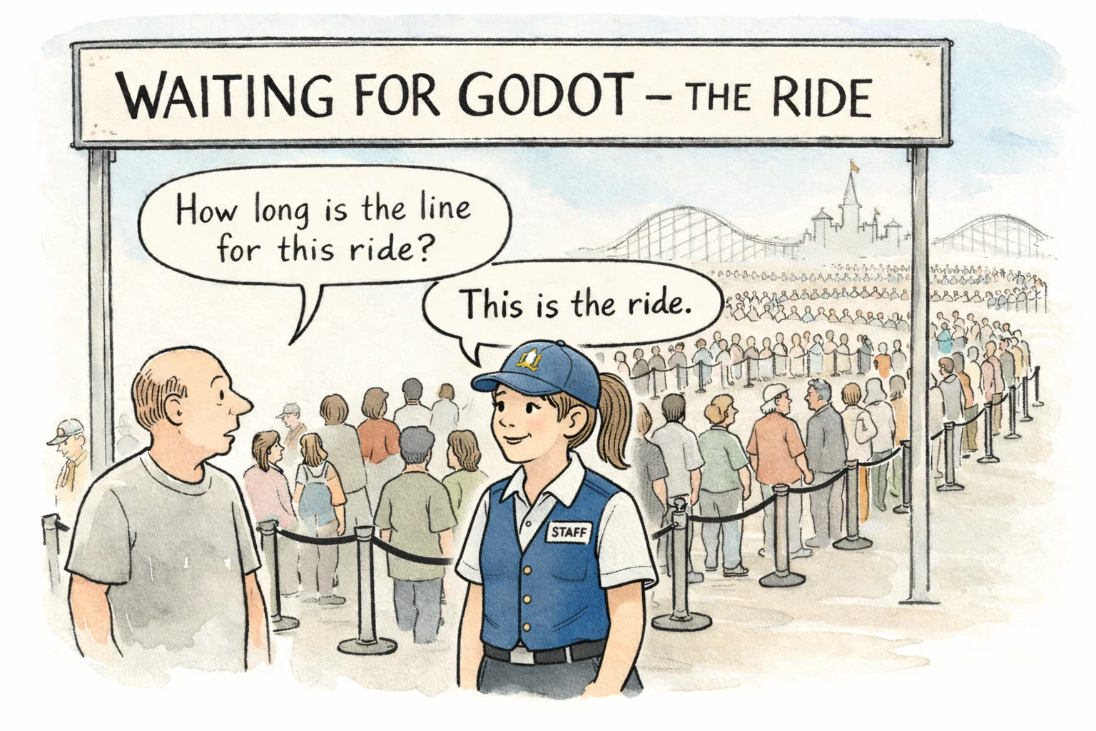 Waiting for Godot - The Ride. picture 1 of 1
