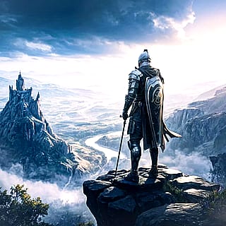 The Knight of the Frozen Spire'