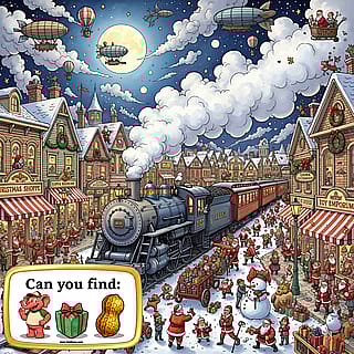 The polar express is hiding something'