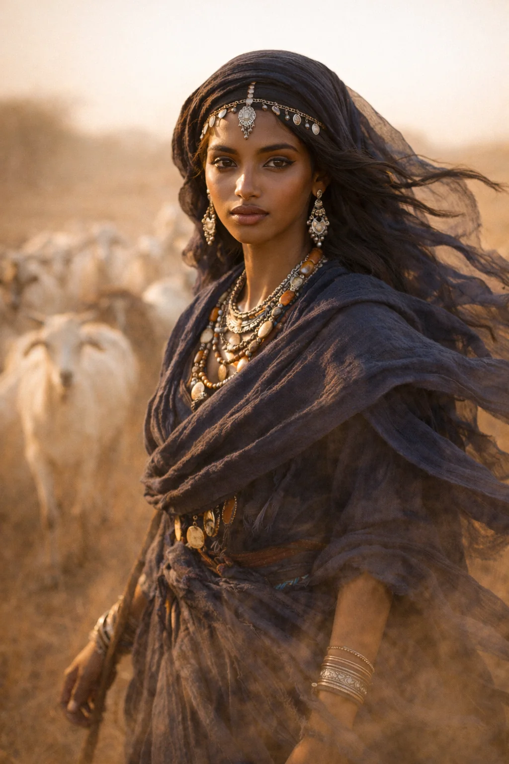 Blind AI test: Same Fulani/Shuwa Arab prompt - which image feels stronger picture 2 of 2