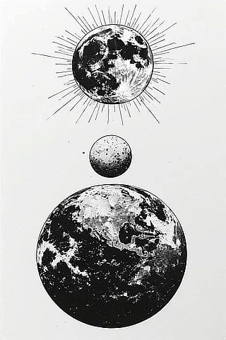 Time for a solar eclipse:'