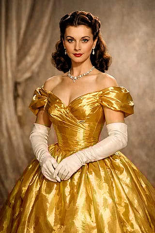 Vivienne leigh as Belle from Disney's Beauty and the Beast'