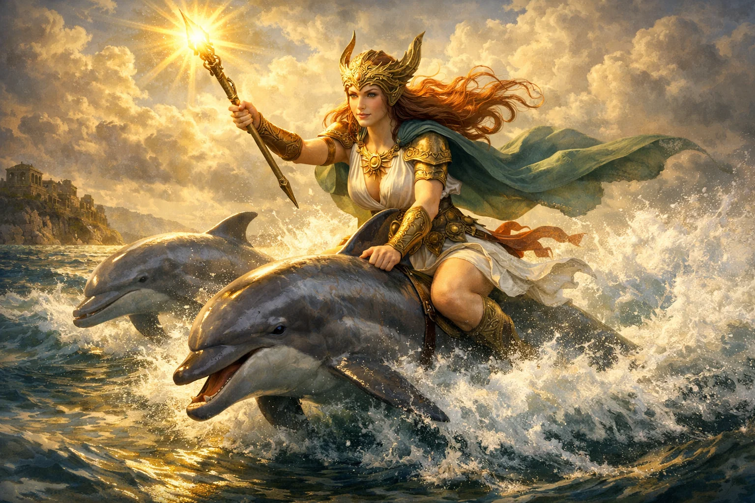Riding the Dolphins of Belenos | Chevaucher les Dauphins de Bélénos picture 1 of 1