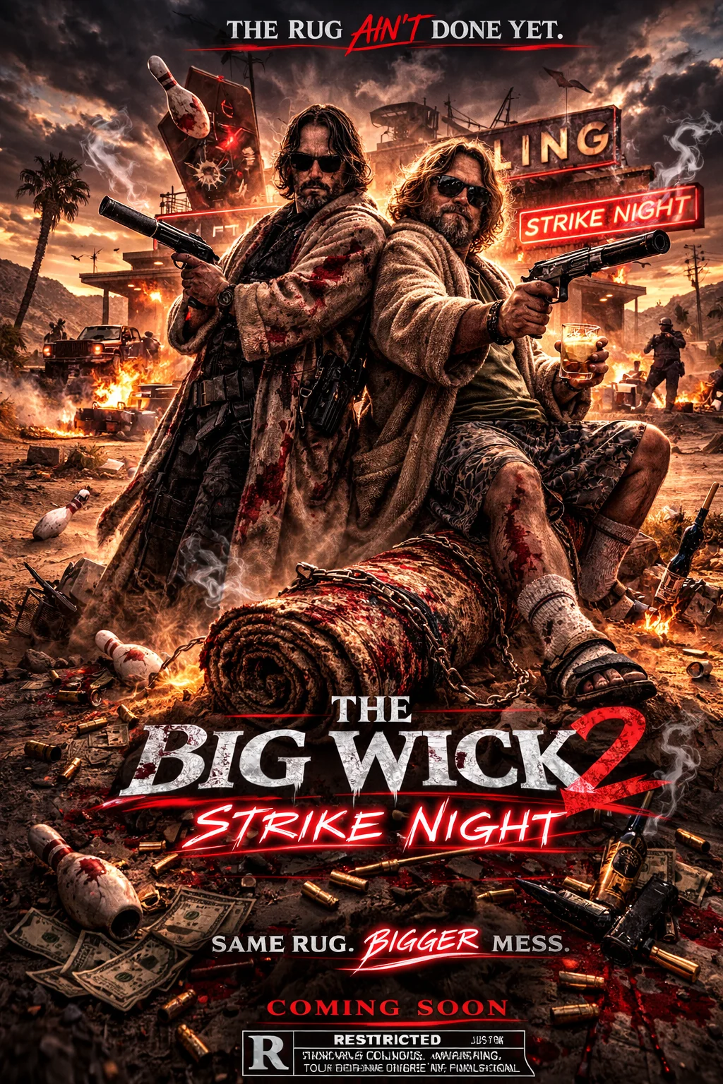 The Big Wick - John Wick vs. The Big Lebowski [Movie] picture 2 of 3