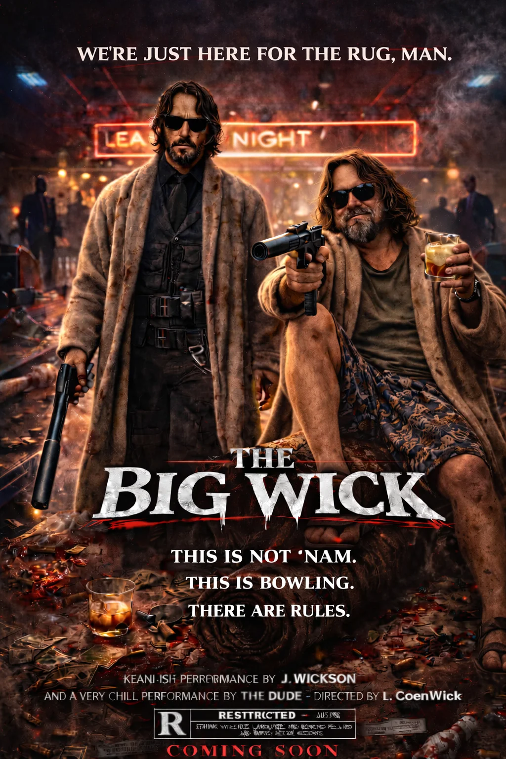 The Big Wick - John Wick vs. The Big Lebowski [Movie] picture 3 of 3