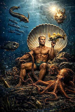 I'd like to be under the sea In an octopus's garden In the shade'